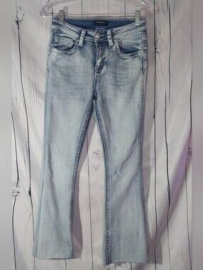 Fire & Rain Light Wash Women's Bootcut Y2K Boho Festival Jeans